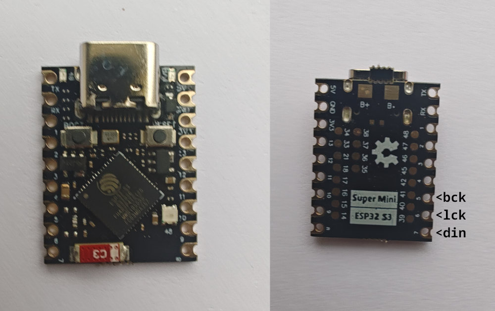 ESP32-S3 Super Mini (PSRAM version)